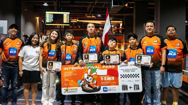 Array,4 Pebalap Indonesia Bakal Berlaga di Kejuaraan Gokart Dunia