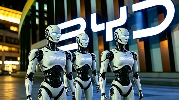 Array,Susul Chery, BYD Ikutan Bikin Robot Manusia