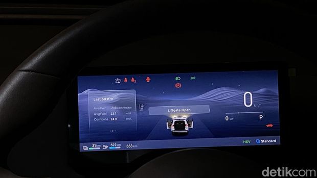 Array,Wuling Eksion PHEV Susah Diajak Boros: Jakarta-Jogja Nggak Isi Bensin, Masih Sisa Segini