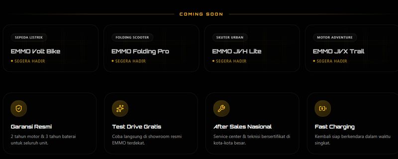 Array,Dealer Masih Coming Soon, Motor MBG Bakal Luncurkan 4 Model Baru