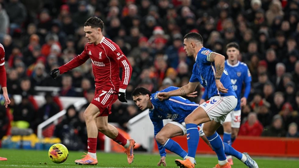Liverpool berada di posisi kesembilan klasemen Liga Inggris 2025/26