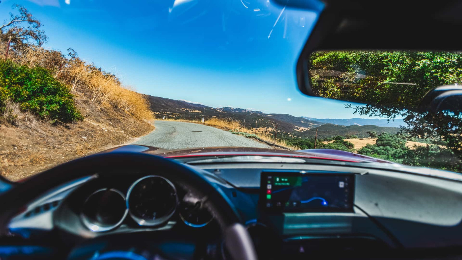 Perjalanan Jalan Raya Mazda Miata California