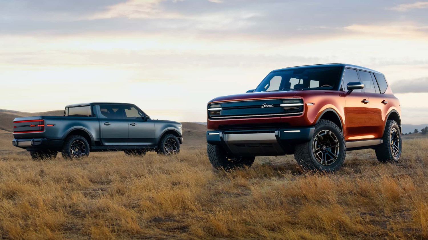 Scout Traveler SUV And Terra Pickup Concepts