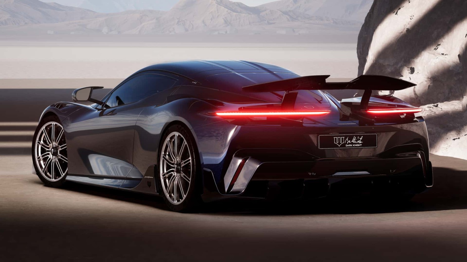 Pininfarina Battista Ksatria Gelap
