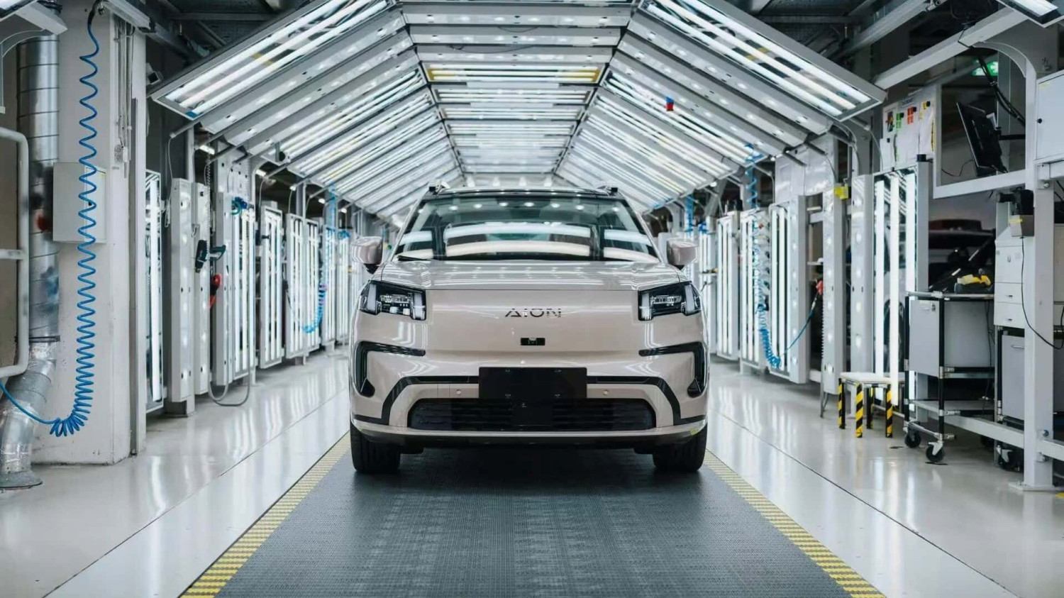 GAC Aion V EV yang dibuat di pabrik Magna di Graz, Austria