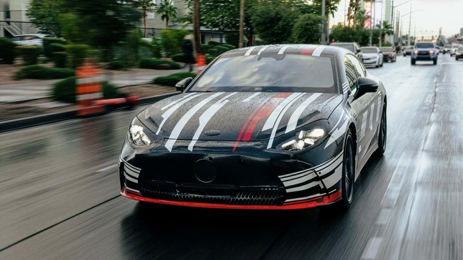 Mercedes-AMG C590 prototype in Las Vegas