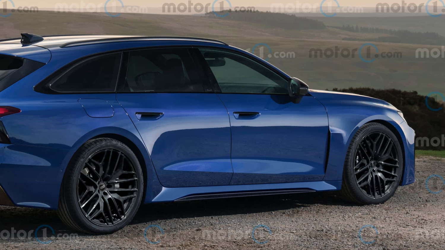 2027 Audi RS6 Avant Rendering oleh Motor1