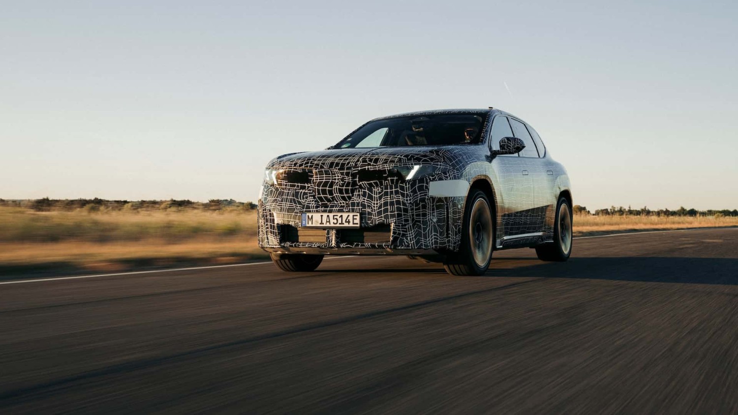 BMW iX3 2026 Prototype Drive