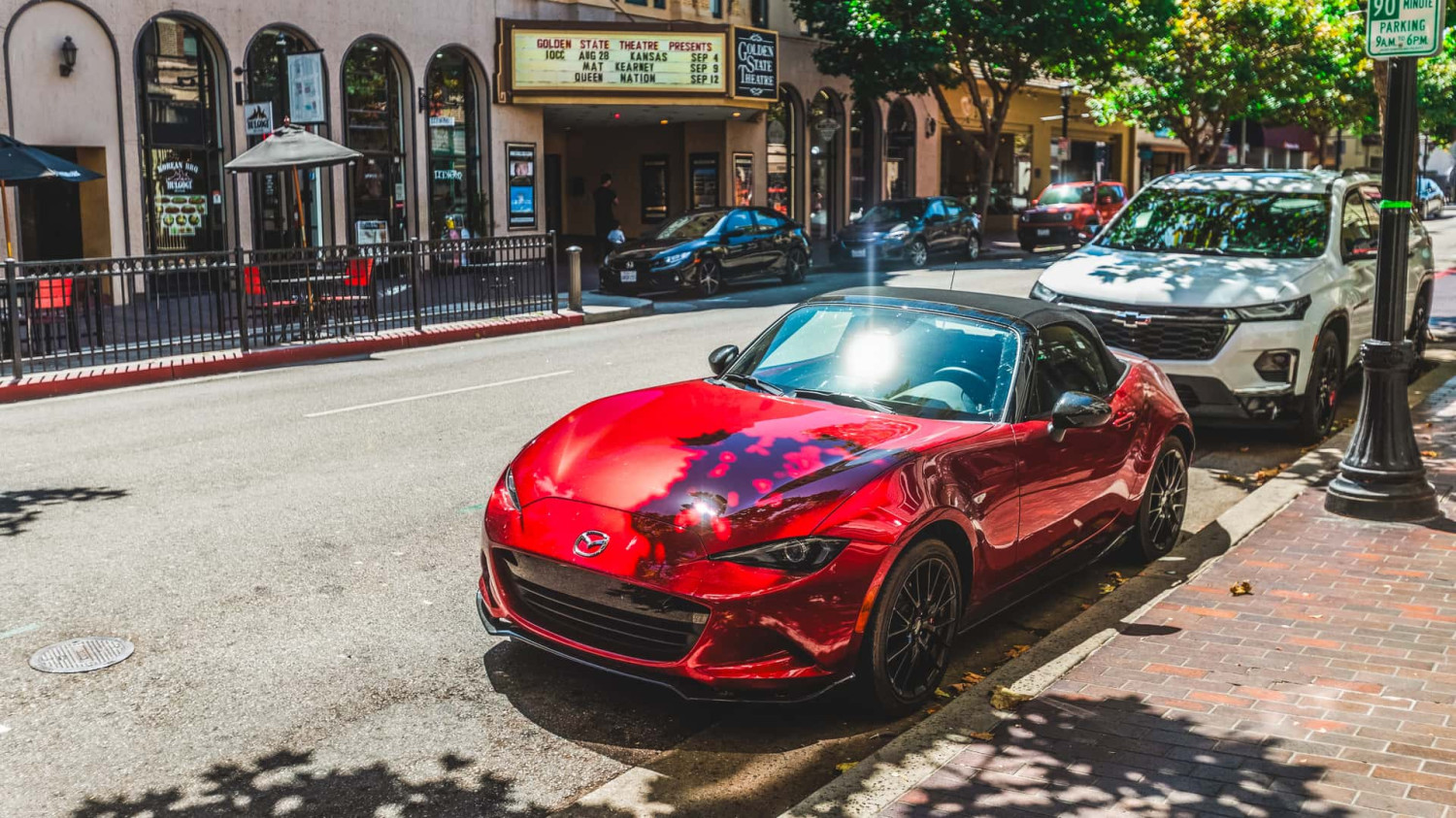 Perjalanan Jalan Raya Mazda Miata California