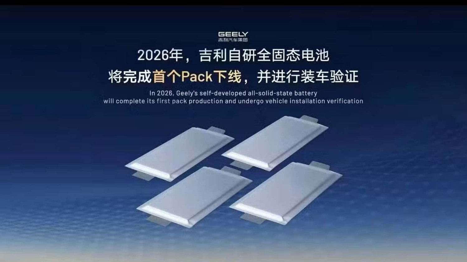 Baterai Solid-State Geely