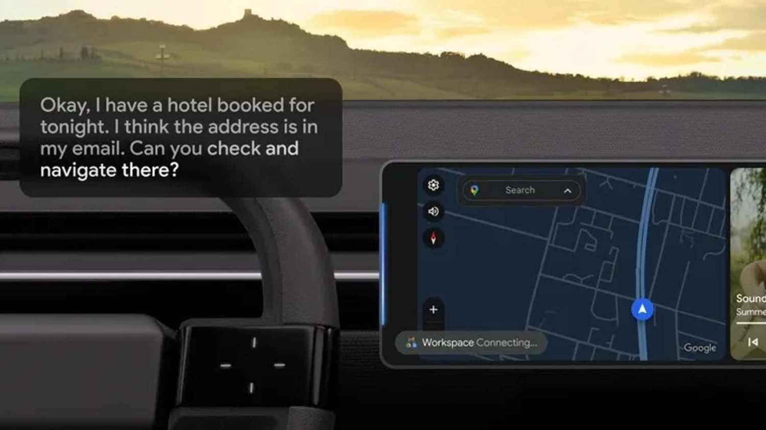 Google Gemini di Android Auto