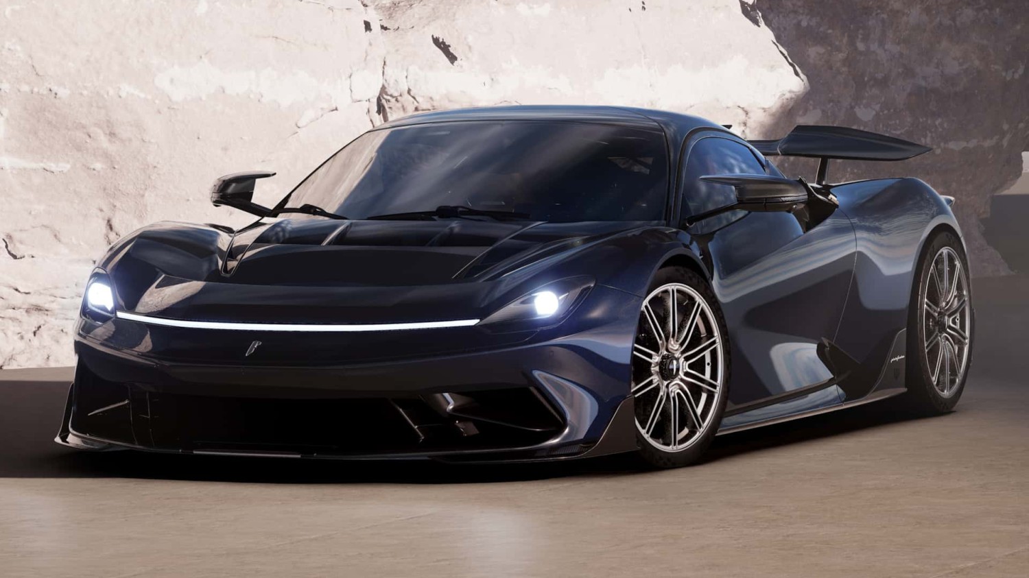 Pininfarina Battista Ksatria Gelap