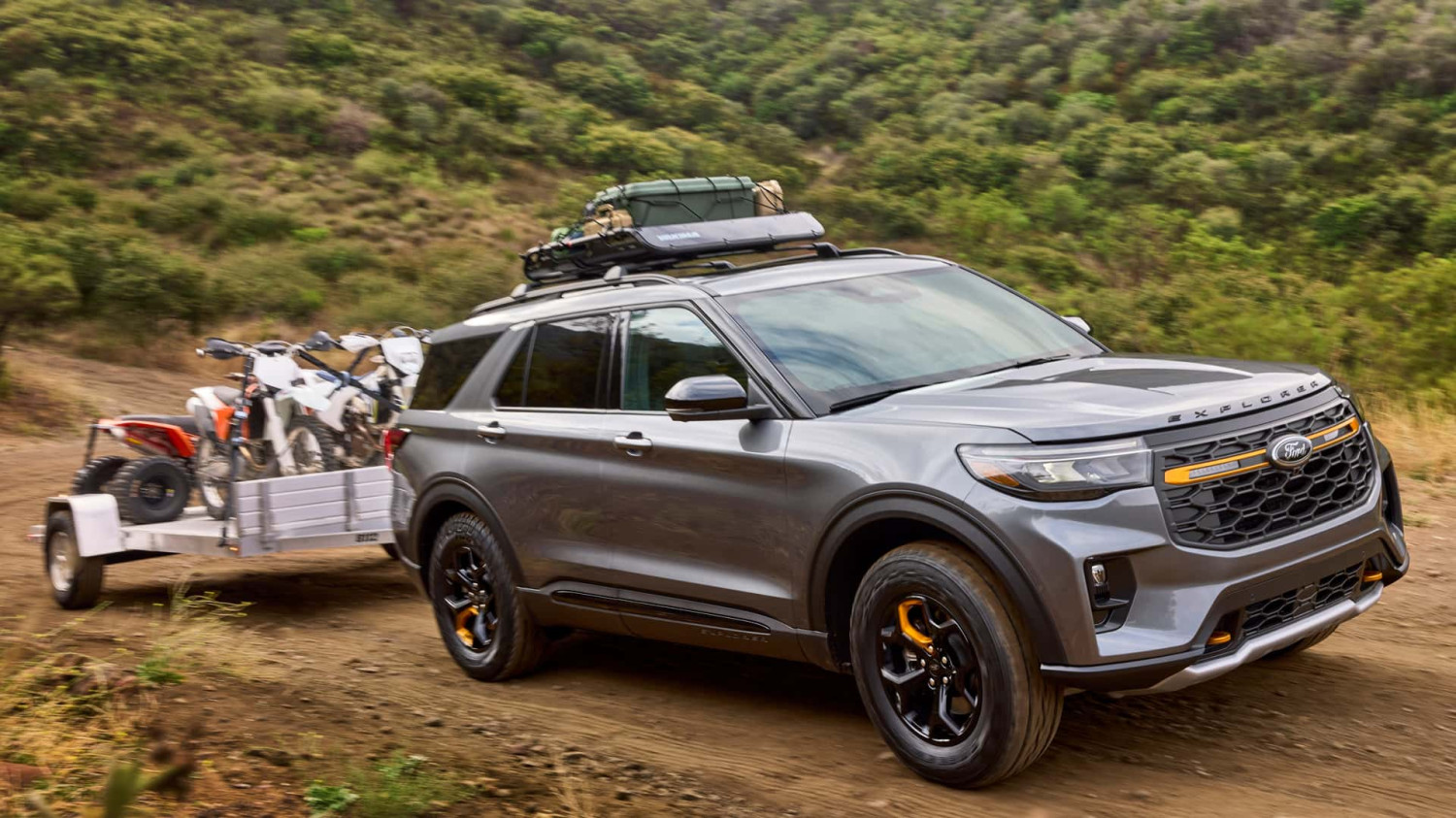 2026 Ford Explorer Tremor Depan 3/4