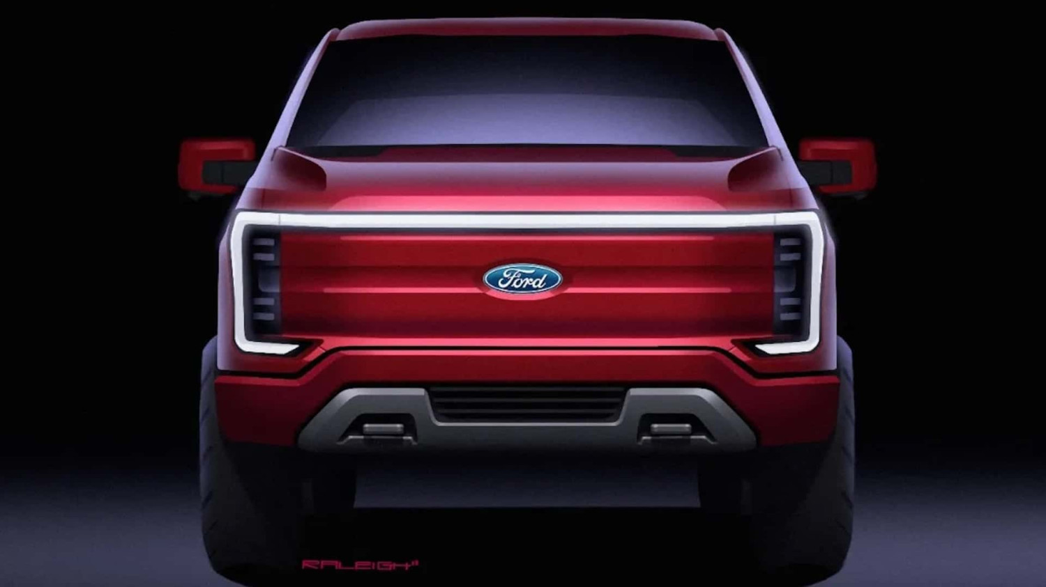 Seni Konsep Ford F-150 Lightning