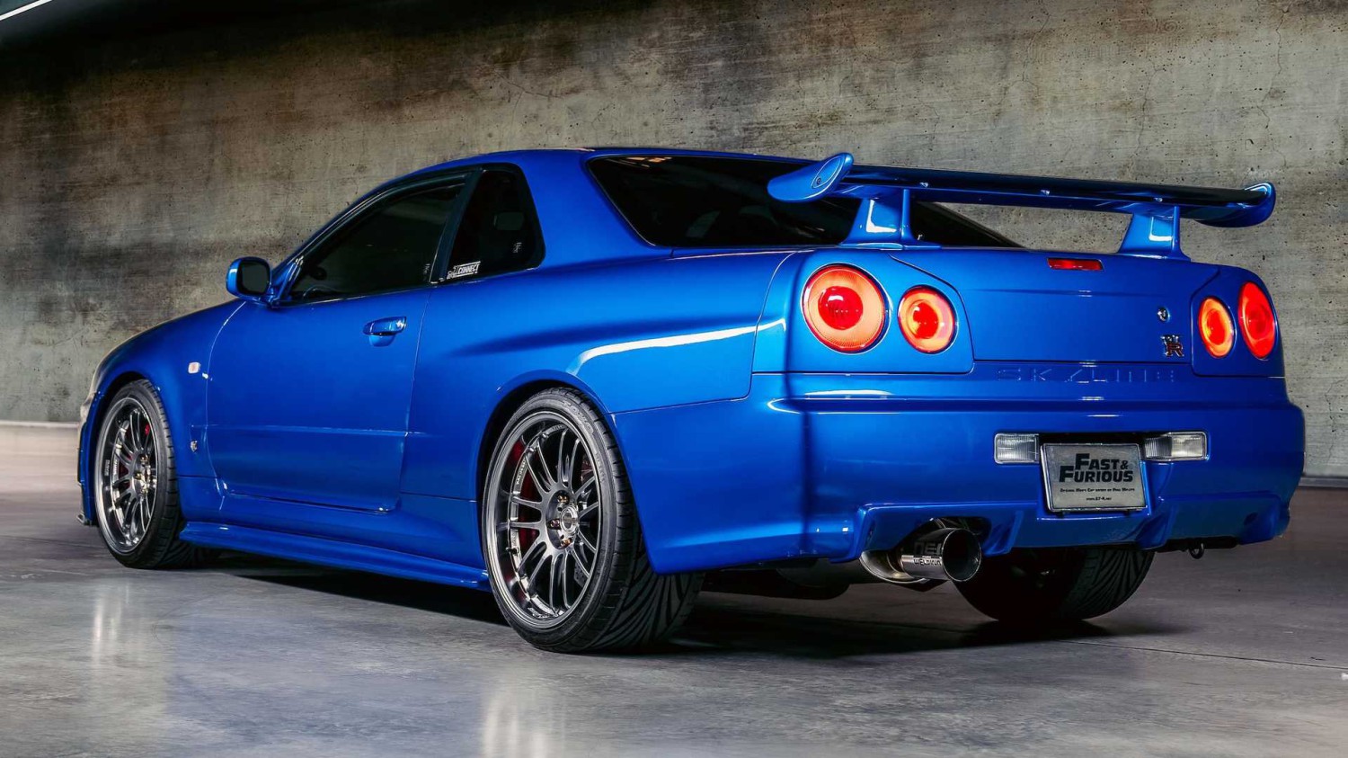 2000 Nissan Skyline R34 GT-R by Kaizo Industries Driven by Paul Walker in Fast and Furious Bonham's Auction