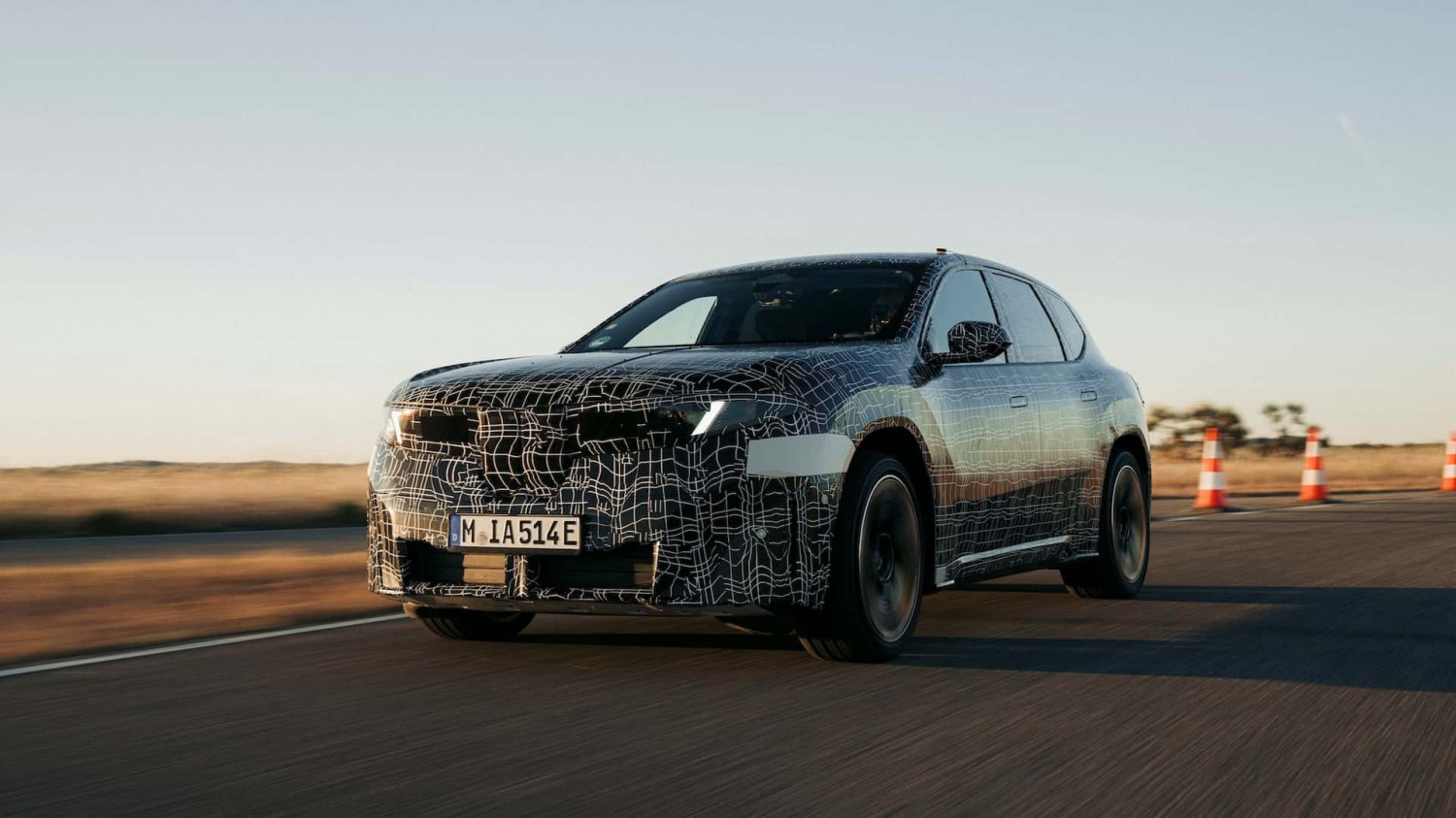BMW iX3 2026 Prototype Drive