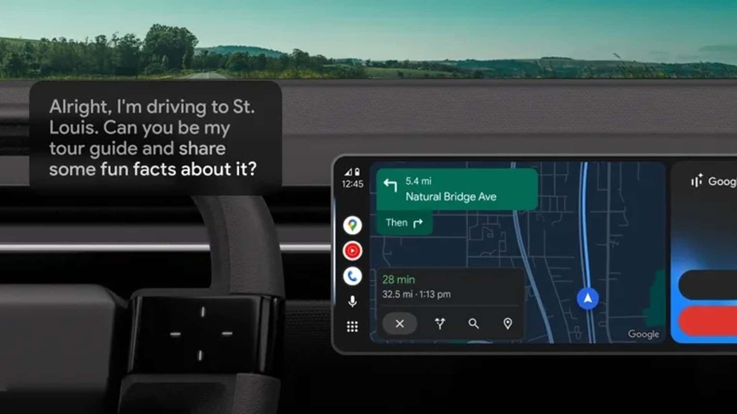 Google Gemini di Android Auto