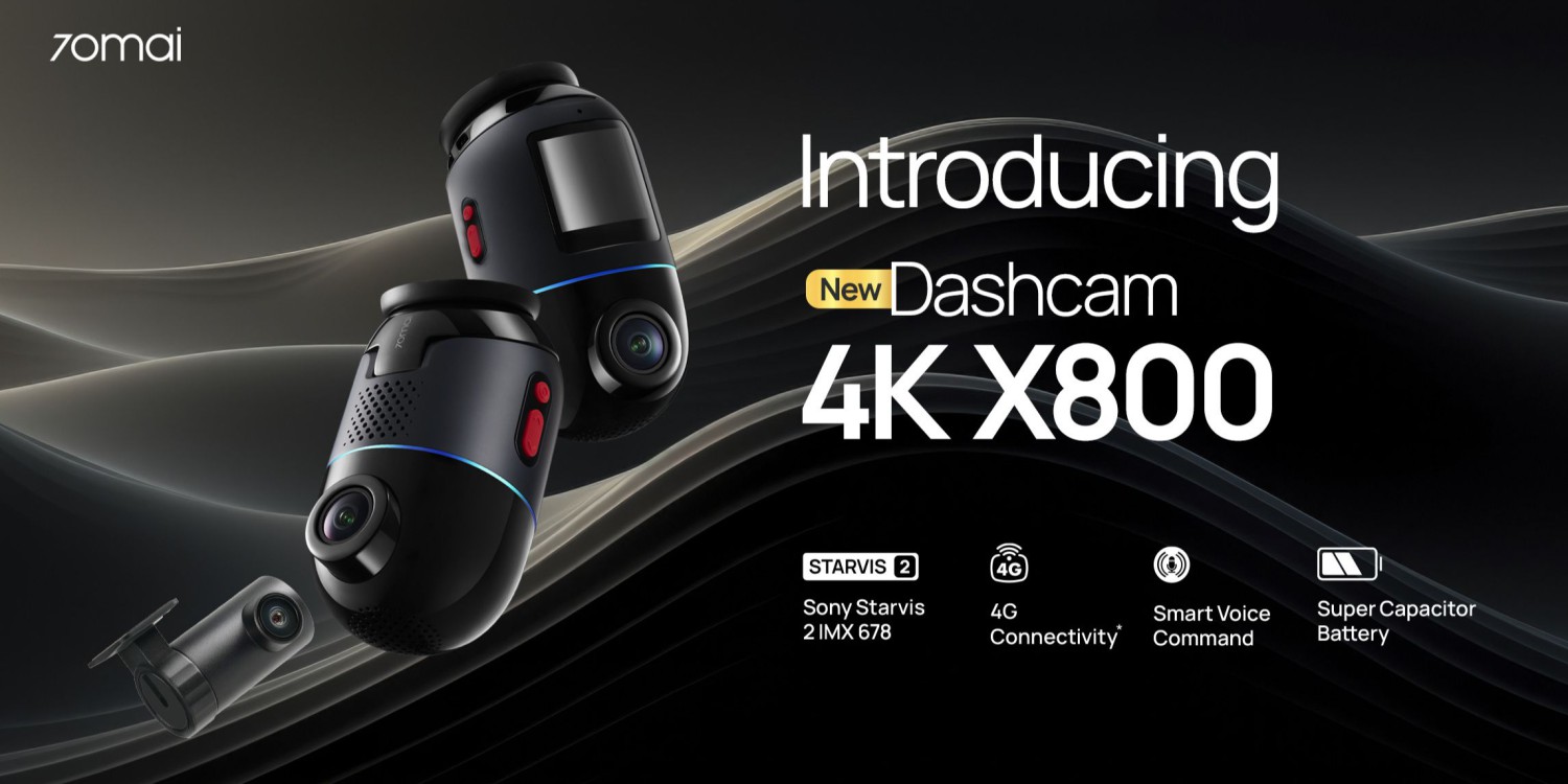 70mai Resmi Luncurkan Dashcam X800 4K Omni di Indonesia, Usung Teknologi 360° Tanpa Blind Spot, Teknologi Visual Kelas Profesional: Sensor Sony Starvis2 &amp; HDR, Tiga Teknologi Visual Cerdas: Night Owl, MaiColor, dan Lumi Vision, Sistem AI Keamanan dan Voice Command Pintar, Konektivitas, Daya Supercapacitor, dan Fitur Tambahan, Penawaran Early Bird &amp; Komitmen Global 70mai