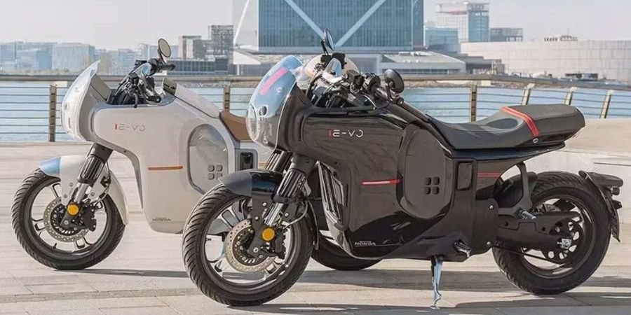 Wuyang Honda E-VO: Desain Klasik Cafe Racer, Teknologi Motor Listrik Futuristik!