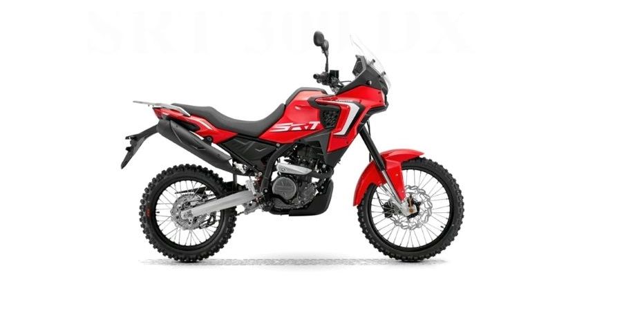Bukan Jepang, QJMotor SRT 300 DX Motor Dual-Sport China Bikin Kaget, Spesifikasi Mesin QJMotor SRT 300 DX, Rangka dan Suspensi yang Tangguh, Roda dan Pengereman QJMotor SRT 300 DX, Desain yang Terinspirasi Motor Adventure, Harga QJMotor SRT 300 DX