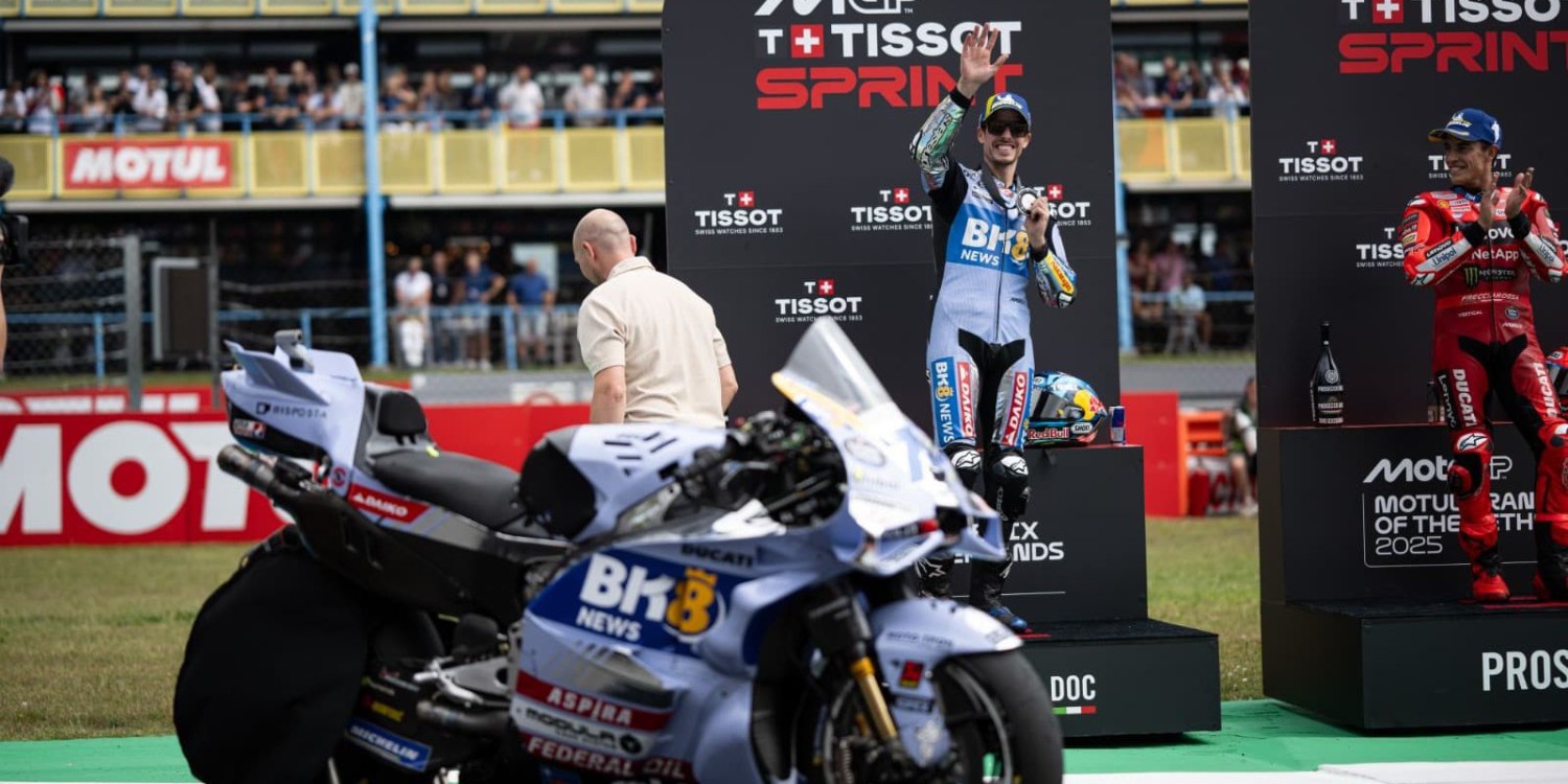 Ducati Gresini Semakin Tajam di Assen, Alex Marquez Tembus Podium Sprint Lagi