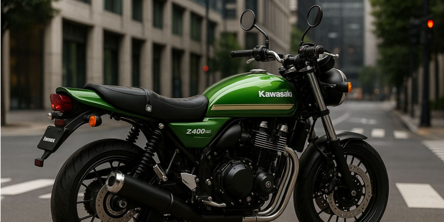 Z400RS Bisa Jadi Kejutan Besar Kawasaki, Mesin 4 Silinder &amp; Desain Retro Mewah, Sanjungan untuk Seri RS Kawasaki, Dapur Pacu Empat Silinder dari ZX-4R?, Desain Klasik Berpadu Teknologi Modern, Siap Hadapi Rival Berat di Kelasnya