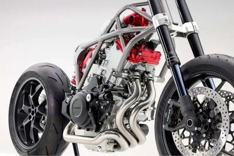 Pakai Mesin V3 Supercharged, Begini Penampakan Motor Terbaru Honda