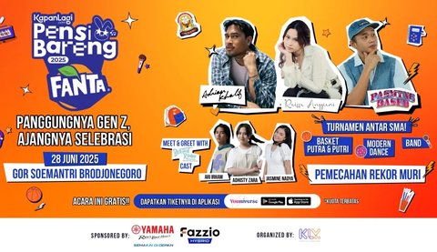 Yuk Ikut Jadi Bagian dari Pemecahan Rekor MURI di Kapan Lagi Pensi Bareng Fanta 2025, Daftar Gratis!