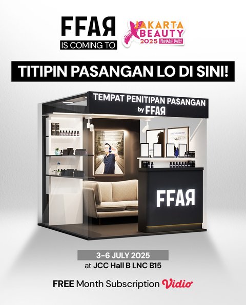 Nemenin Pacar Belanja di Jakarta x Beauty 2025? Ngaso Dulu Aja di Booth FFAR yang Wangi & Chill!