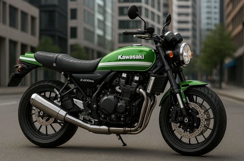 Z400RS Bisa Jadi Kejutan Besar Kawasaki, Mesin 4 Silinder &amp; Desain Retro Mewah, Sanjungan untuk Seri RS Kawasaki, Dapur Pacu Empat Silinder dari ZX-4R?, Desain Klasik Berpadu Teknologi Modern, Siap Hadapi Rival Berat di Kelasnya