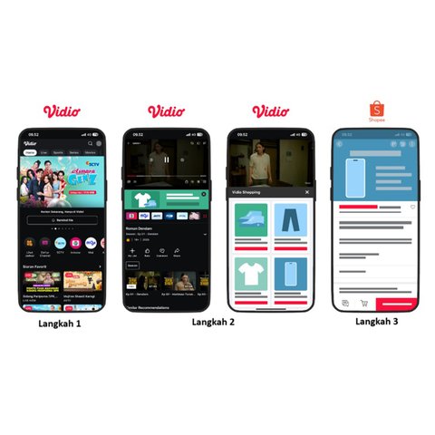 Transformasi Belanja Digital, Vidio dan Shopee Hadirkan Fitur Vidio Shopping