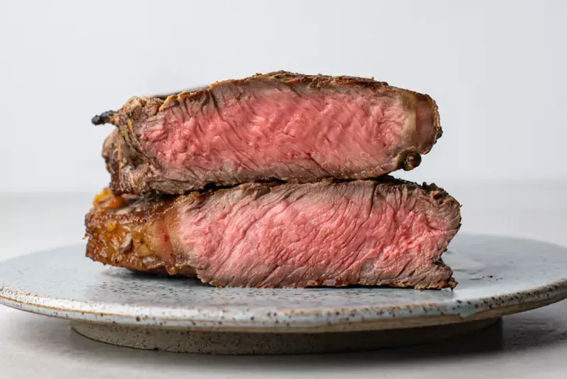 Rare, Medium Rare, Medium, Medium Well, Well Done