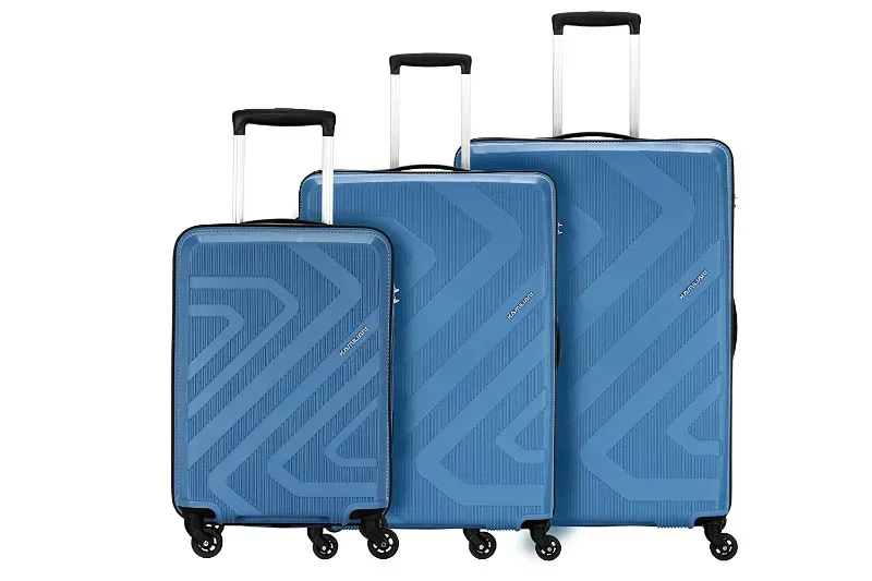 1. Samsonite, 2. American Tourister, 3. Rimowa, 4. President, 6. Delsey, 7. Lojel, 8. Kamiliant, 9. Antler, 10. Briggs & Riley, 11. Elle, 12. Airwheel, 13. Bric’s, 14. Roaming, 15. Baller