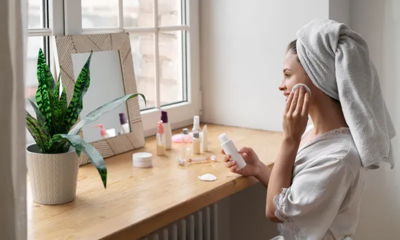 5 Urutan Skincare Pagi, Jangan Lupa Pakai Sunscreen!, 1. Pembersih Wajah, 2. Hydrating Toner, 3. Serum, 4. Pelembap, 5. Sunscreen