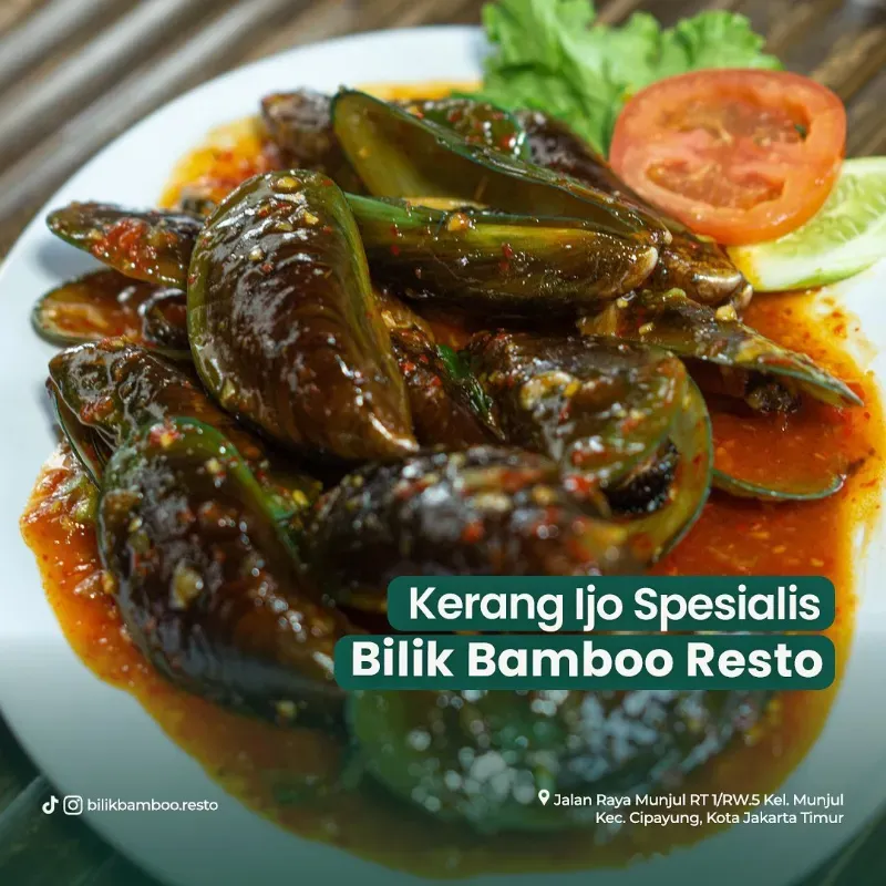 1. Walungan Rasa, 2. Seatap, 3. Bilik Bamboo Resto, 4. Mbience Garden Bistro, 5. OZ Lezzat, 6. Dapur Solo, 7. Sedjuk Bakmi & Kopi Cijantung, 8. Ajwad Resto, 9. Murame, 10. Teras Rumah Nenek