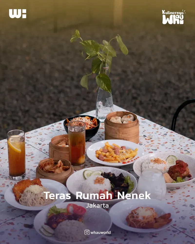 1. Walungan Rasa, 2. Seatap, 3. Bilik Bamboo Resto, 4. Mbience Garden Bistro, 5. OZ Lezzat, 6. Dapur Solo, 7. Sedjuk Bakmi & Kopi Cijantung, 8. Ajwad Resto, 9. Murame, 10. Teras Rumah Nenek
