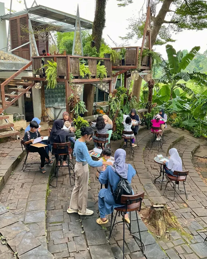 1. Ocean Park, 2. Menteng Park Bintaro, 3. BXSea, 4. Aviary Park, 5. The Nice Garden, 6. Kampung Konservasi Rimbun, 7. Trans Snow World Bintaro, 8. Broadway Alam Sutera, 9. Kandank Jurank Creative Park, 10. Jaletreng Riverpark