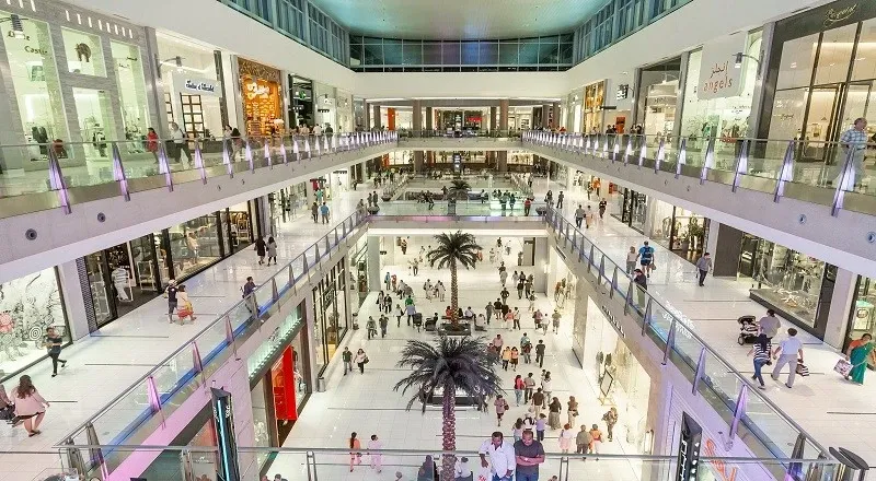 1. Pakuwon Mall Surabaya, 2. Pakuwon Trade Center (PTC), 3. Tunjungan Plaza, 4. Royal Plaza, 5. Ciputra World Surabaya, 6. Galaxy Mall, 7. Grand City Mall, 8. WTC Surabaya, 9. BG Junction Mall, 10. TRANS Icon Mall Surabaya