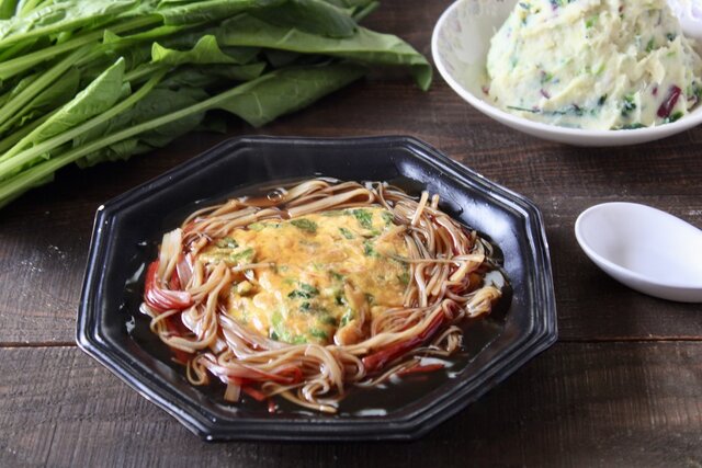 ほうれん草の苦みやえぐみを抑えて偏食を克服！, 「ほうれん草入りさつまいもマッシュポテト」のレシピ, ほうれん草の繊維をやわらげて偏食を克服！, ほうれん草入りカニカマ卵, ほうれん草の偏食を克服するための工夫