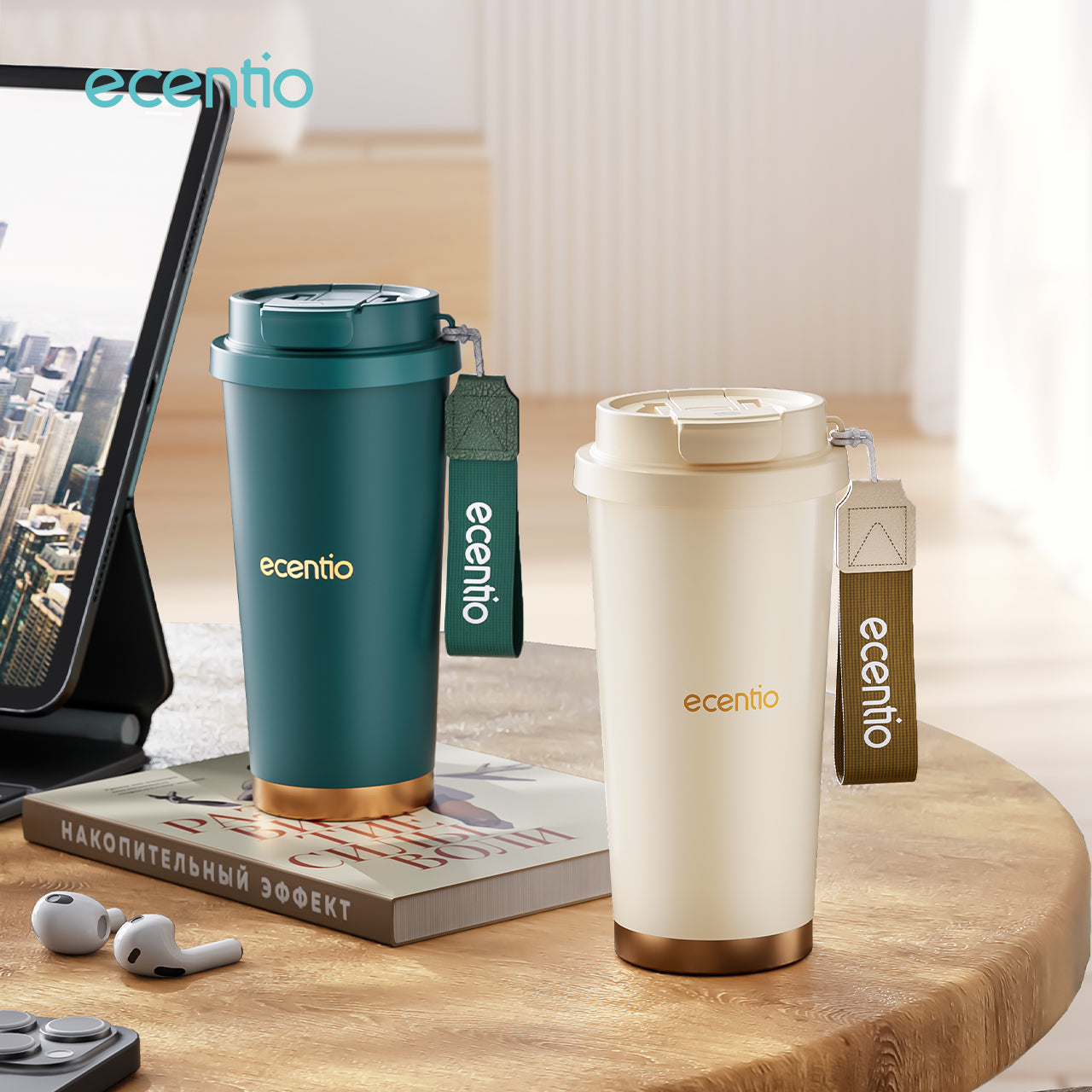 Ecentio 530 ml, 1. Domma Go-sip 480 ml, 2. LocknLock New Metro King 820 ml, 3. Ecentio Tumbler Kopi Lokal 530 ml, 4. Rosca Jumbo Jug 1,5 Liter