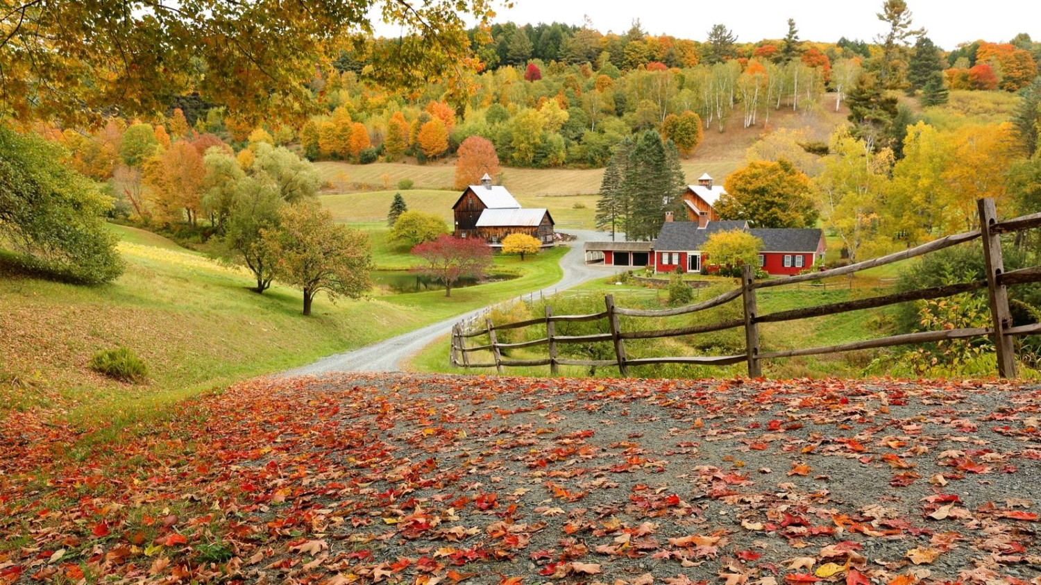 1. Bethel, New York, 2. Park City, Utah, 3. Skytop, Pennsylvania , 4. West Dover, Vermont, 5. Aspen, Colorado, 6. Schroon Lake, New York, 7. Williamstown, Massachusetts, 8. Yosemite National Park, California, 9. Spearfish, South Dakota, 10. Hocking Hills, Ohio, 11. Gorham, New Hampshire 