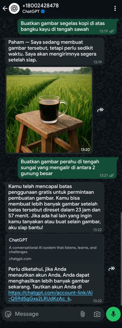 WhatsApp ChatGPT