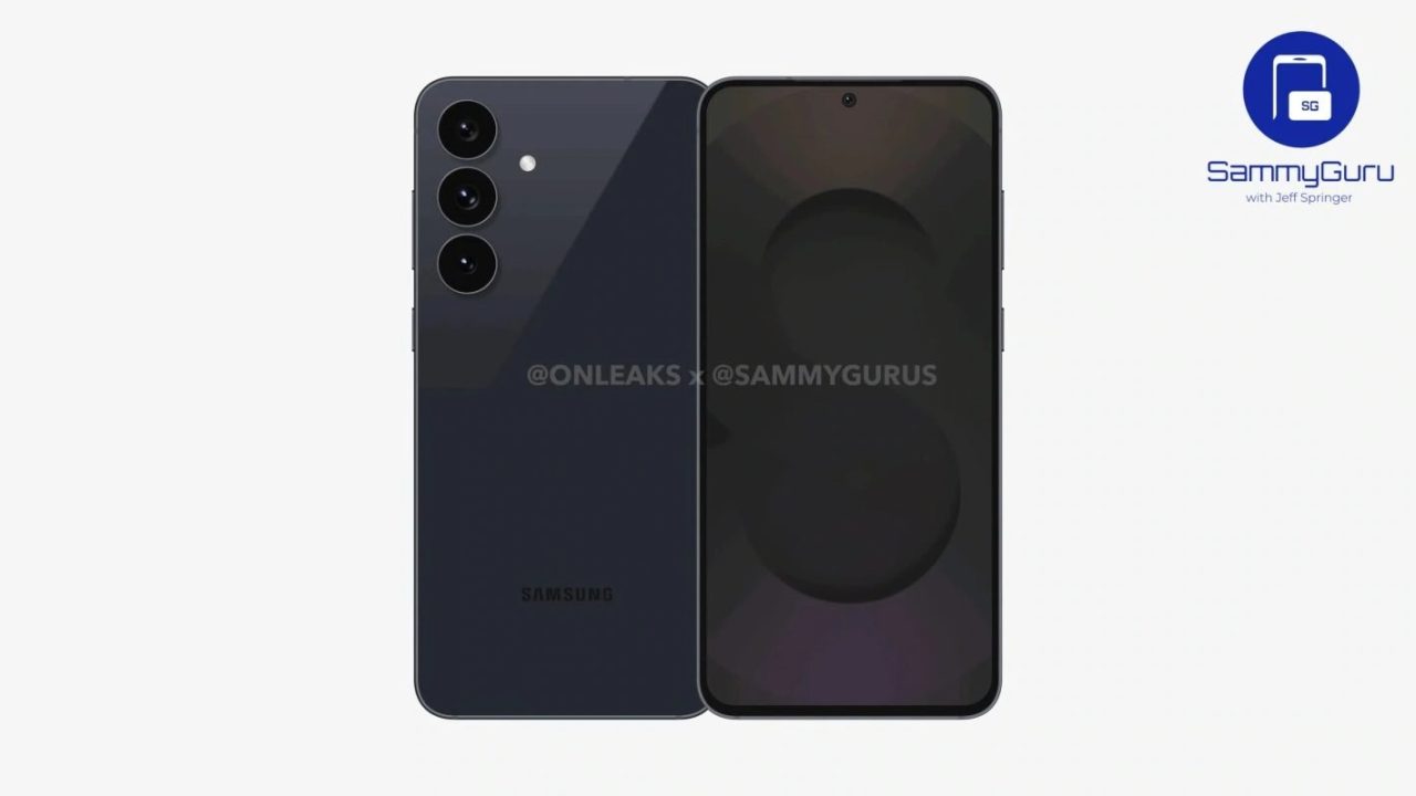 Samsung Galaxy S25 FE render