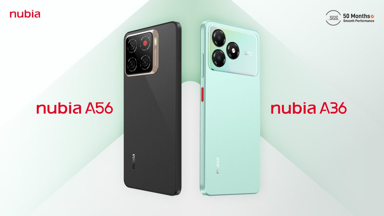nubia A56 dan nubia A36