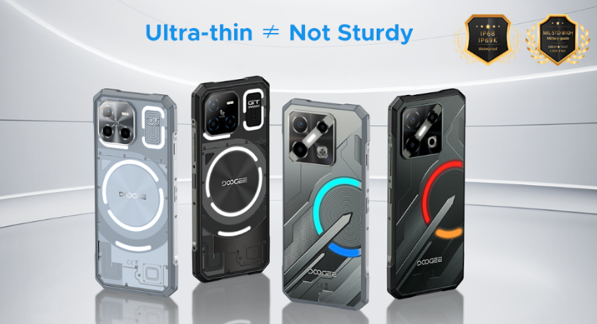 DOOGEE Luncurkan Ponsel Rugged Ultra Tipis Pertama Di Dunia
