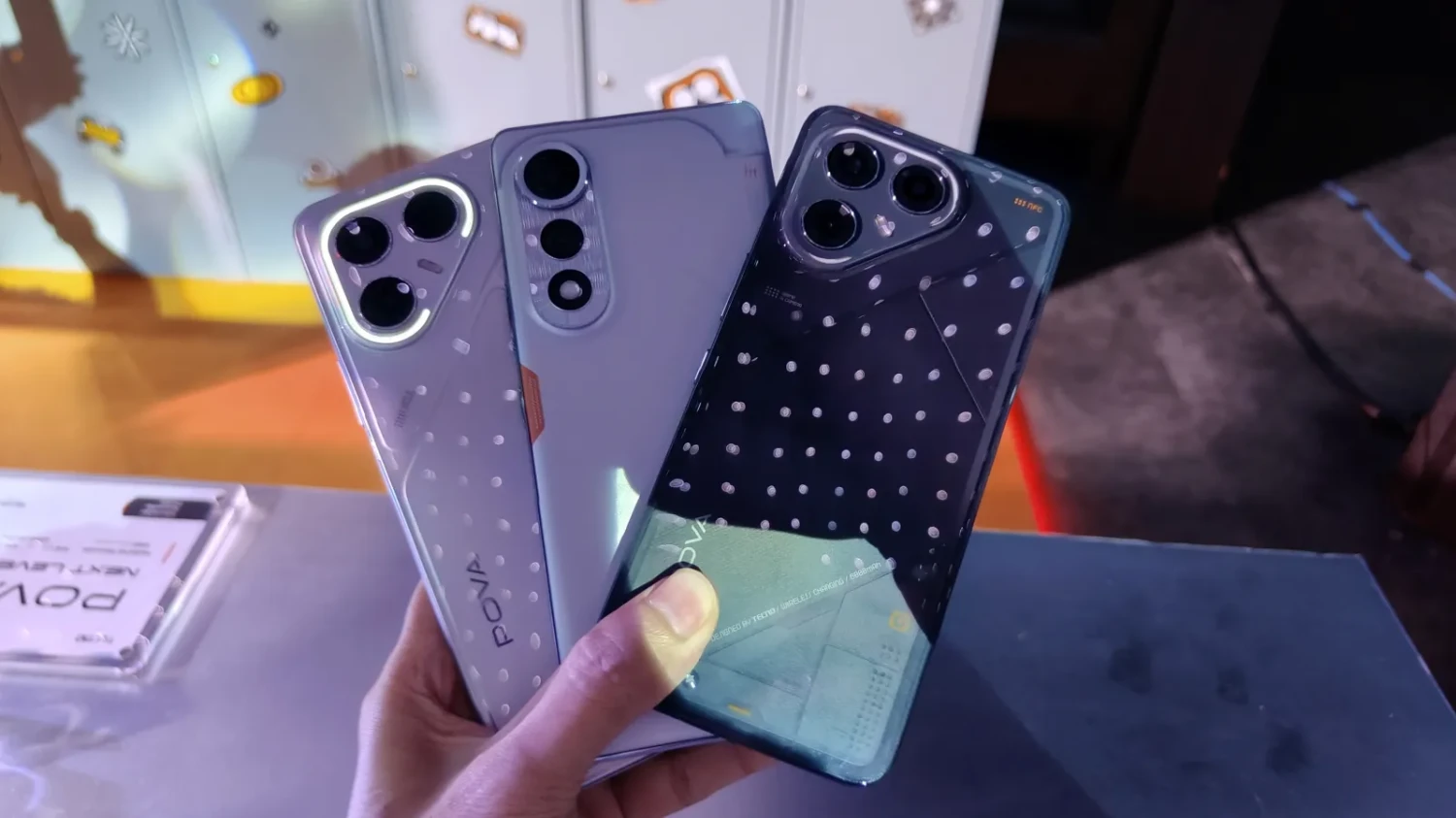 tecno pova 7, ultra, curve