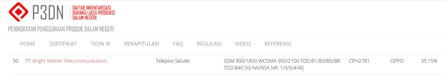 oppo a6 pro 5g tkdn