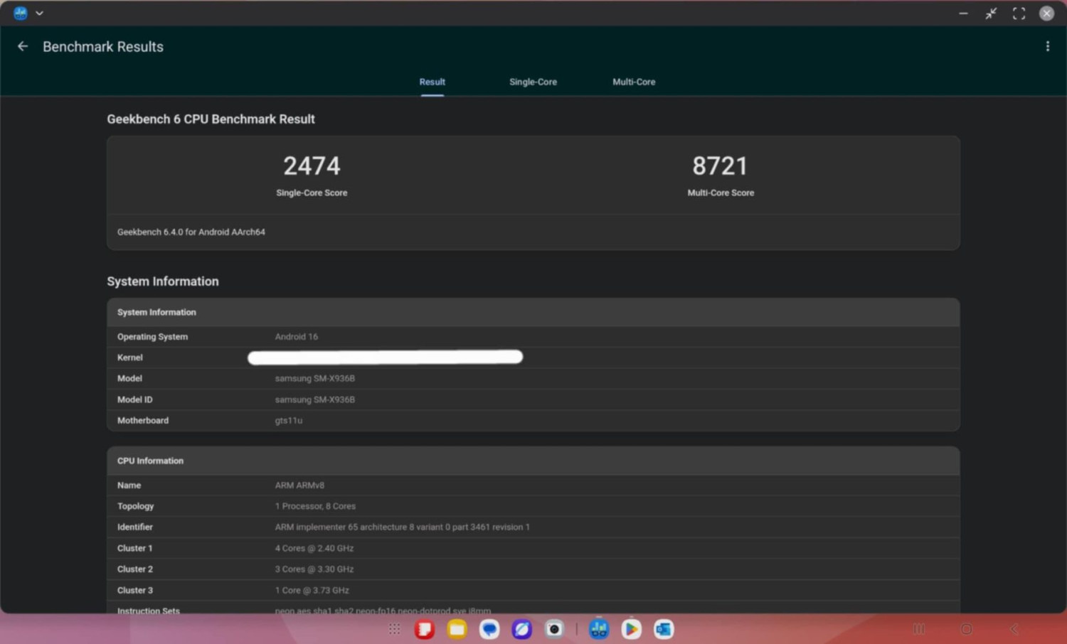 samsung galaxy tab s11 ultra geekbench