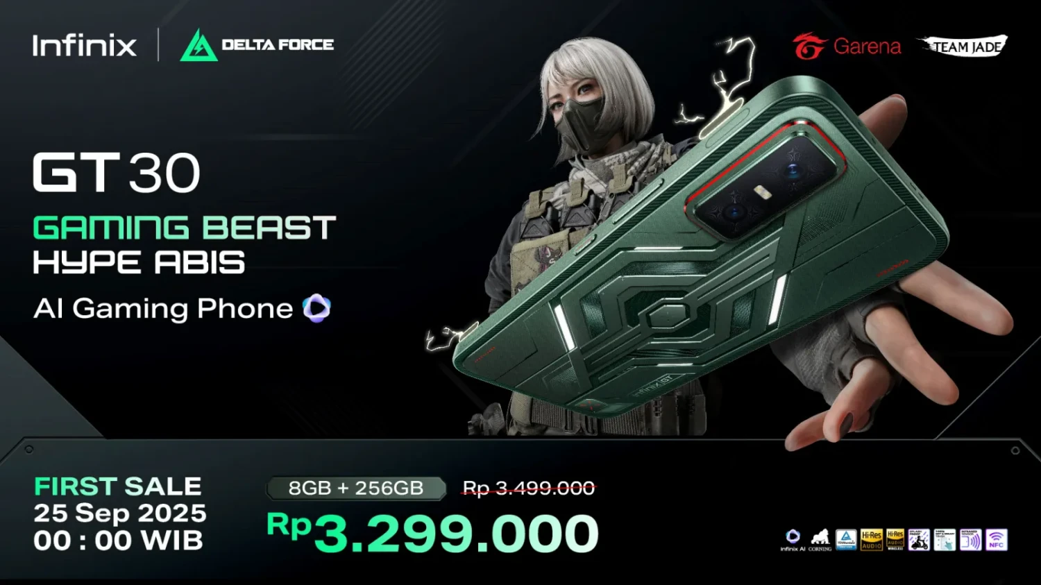 infinix gt 30 harga indonesia