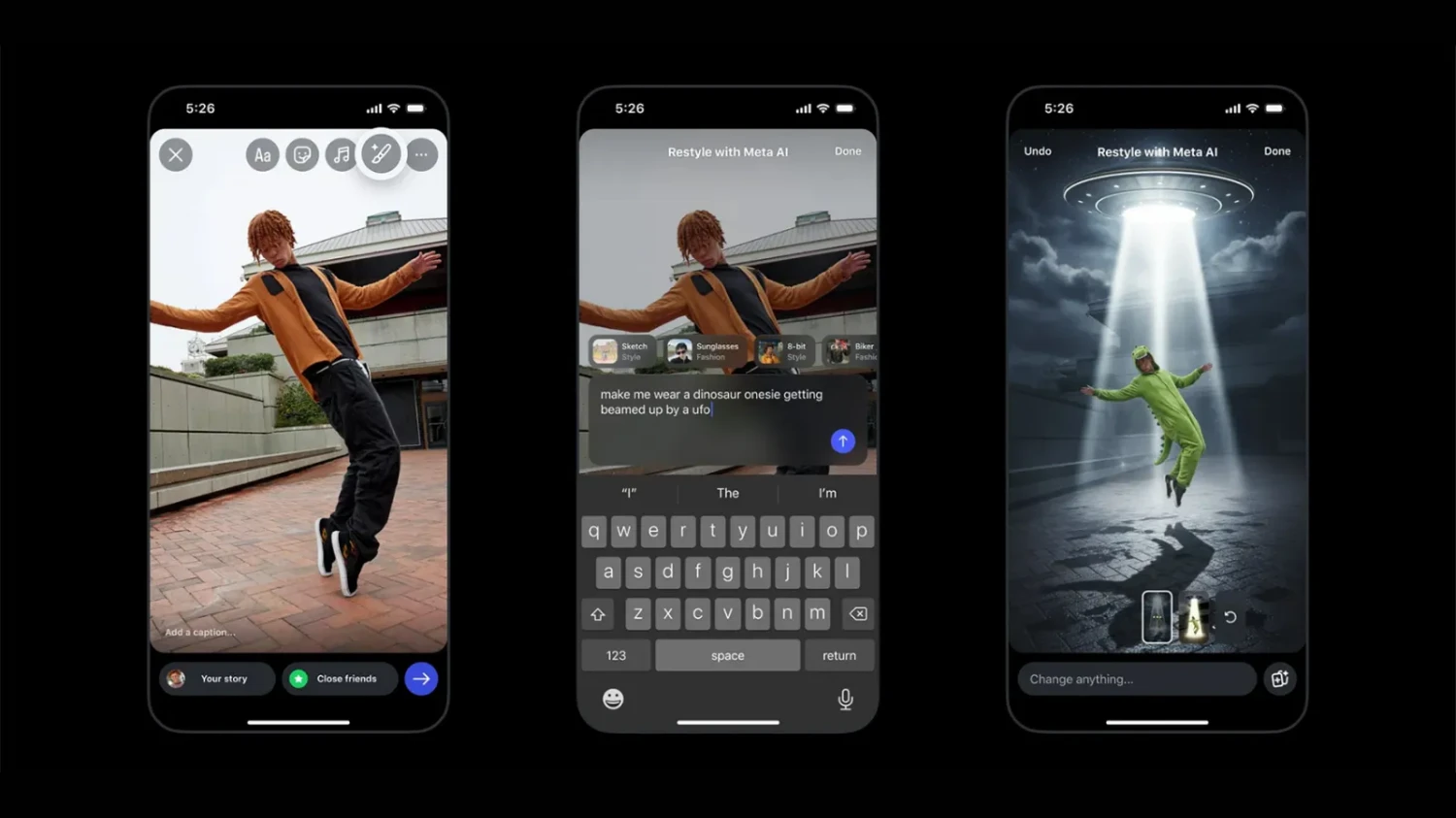 instagram stories restyle